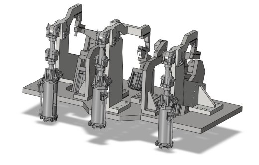 点焊工艺焊接夹具组件3D图缩略图